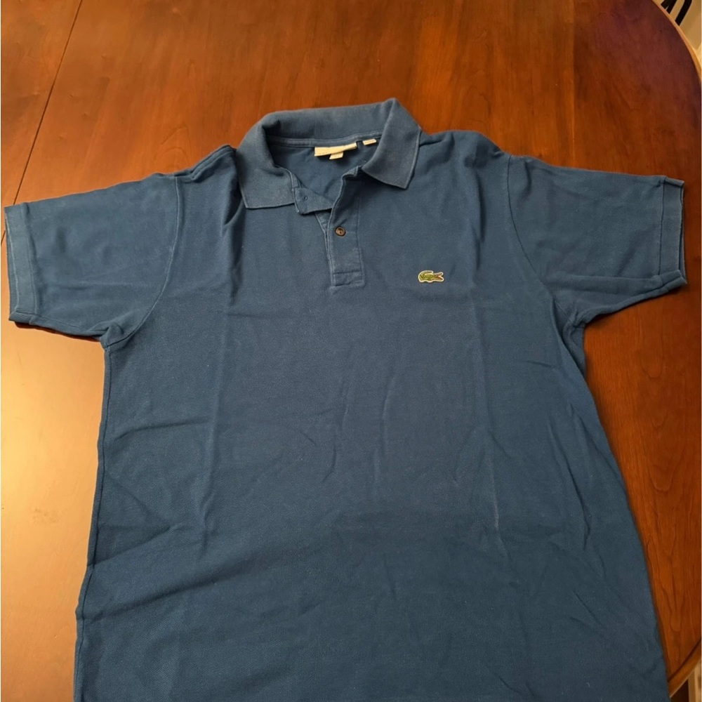 Lacoste Men's Deep Blue Polo Shirt
